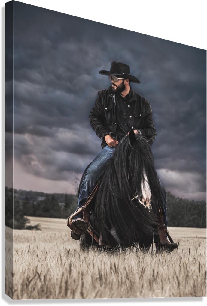 Dark Skies Canvas Print