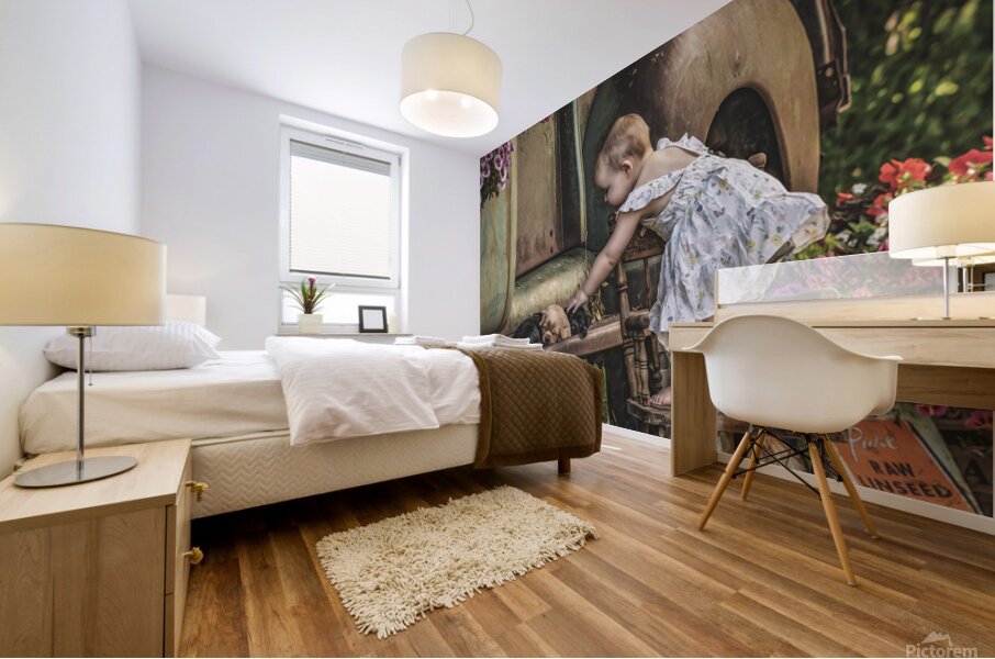 A Childs Touch Mural print