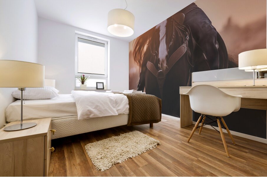 Beauty In Motion Mural print