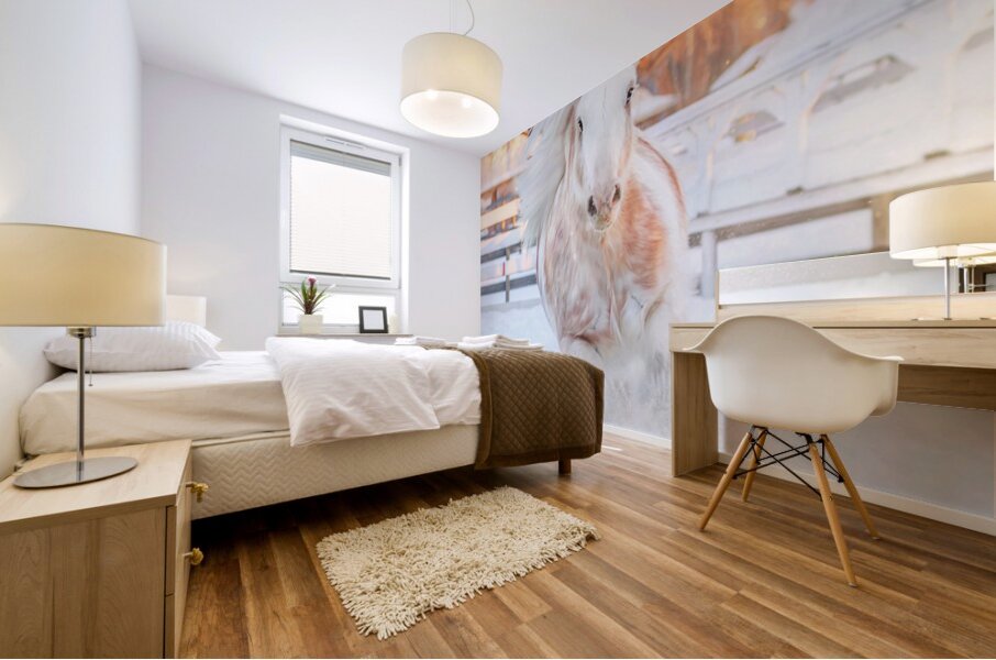 Throught the Silence Mural print