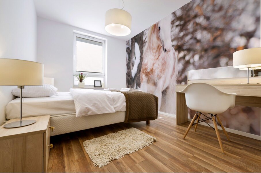 WinterLight Mural print