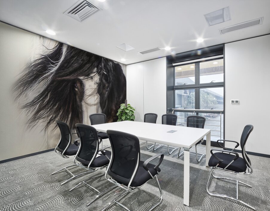 Blind Trust Wall Printing