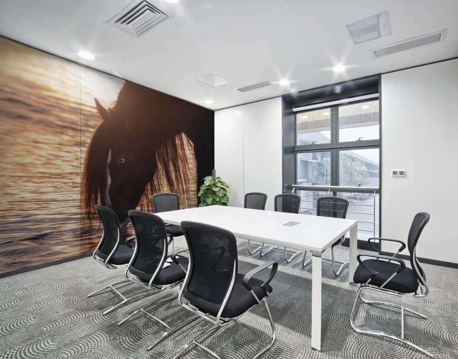 Quiet Reflection Wall Printing