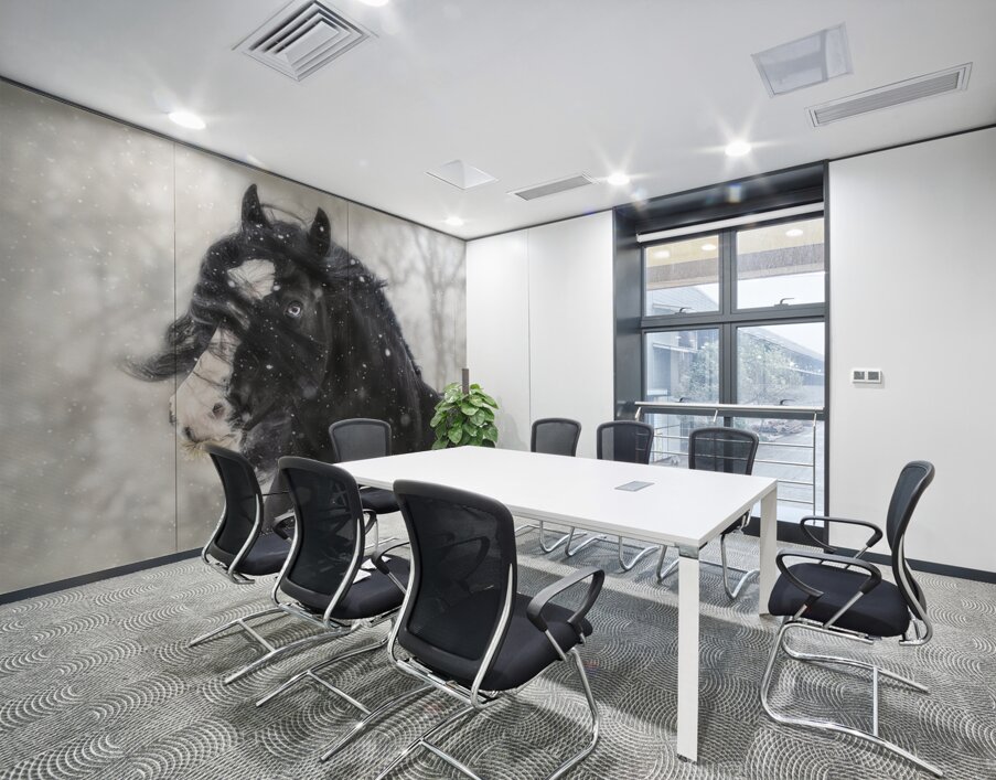 Snowstorm Wall Printing