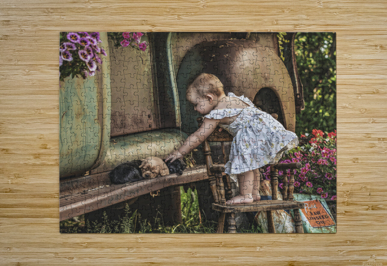 A Childs Touch Maureen Noce Photography Puzzle printing
